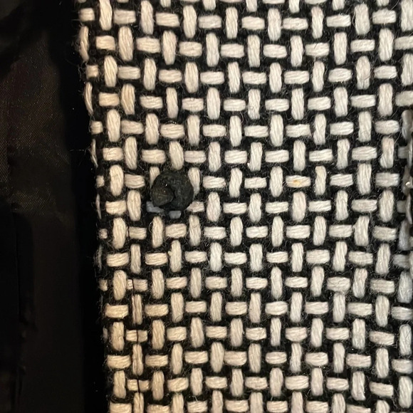 Dizzy Lizzie NWT women’s black and white jacket size XS - Picture 4 of 11